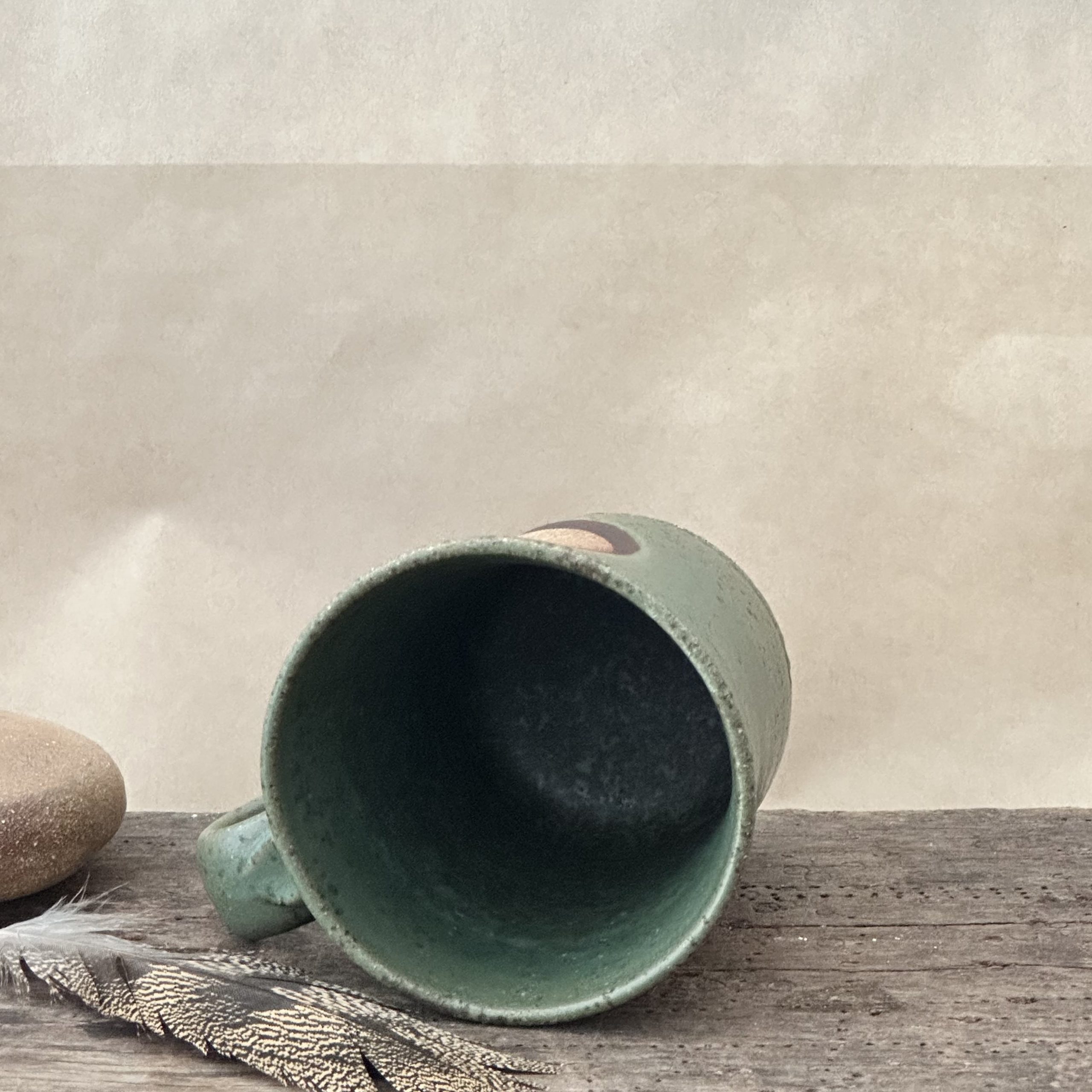 ZENITH MUG | LICHEN GLAZE | SPIRAL MOON - Image 6