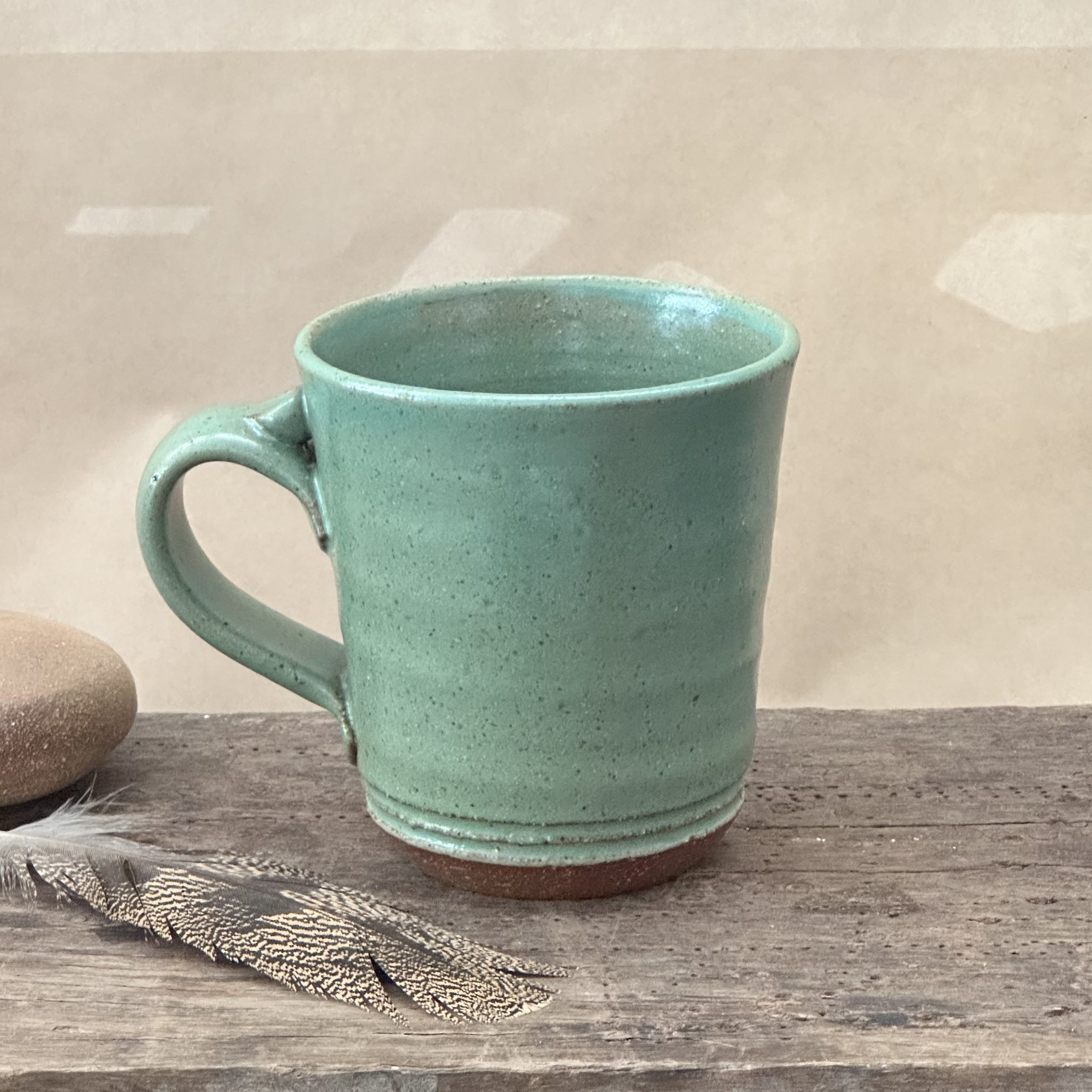 ZENITH MUG | GREEN EARTH GLAZE | MOON AND PLANETS ALIGNED - Image 5