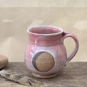 GODDESS MUG | DUSKY PINK GLAZE | MOON