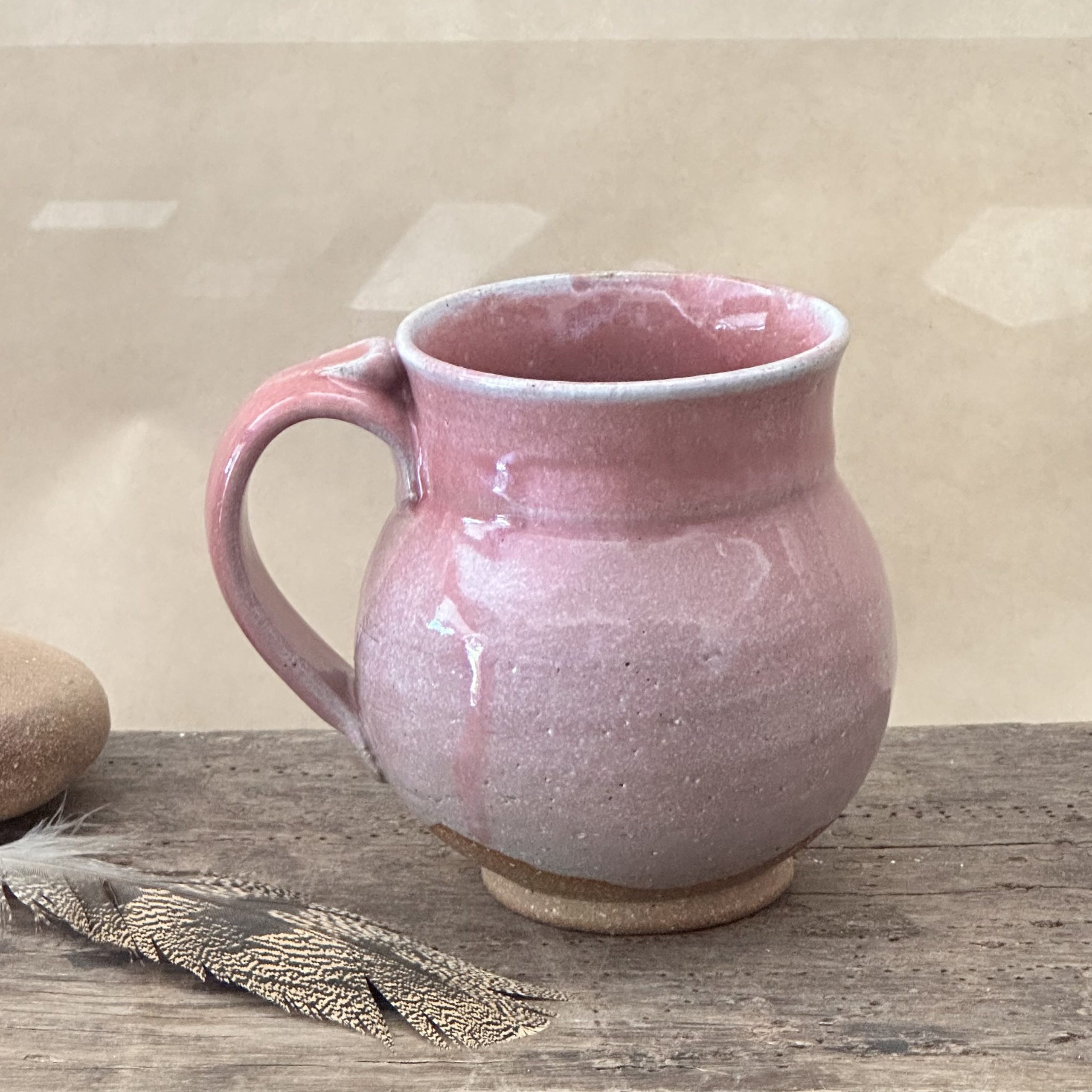 GODDESS MUG | DUSKY PINK GLAZE | MOON - Image 7