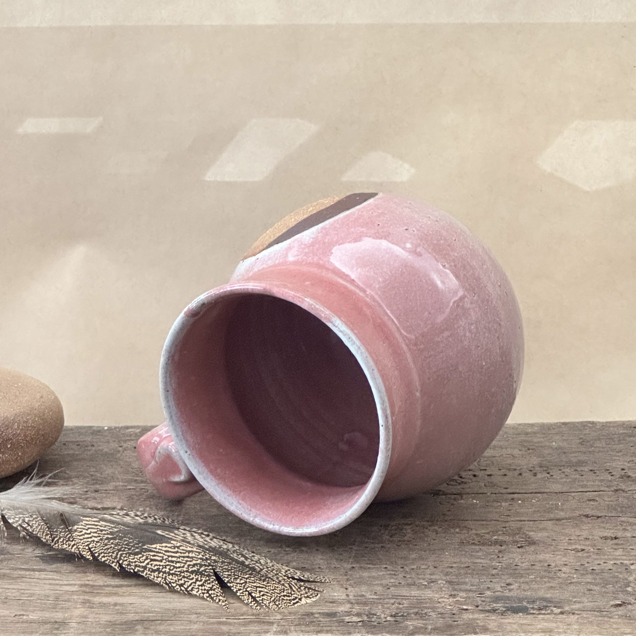 GODDESS MUG | DUSKY PINK GLAZE | MOON - Image 6