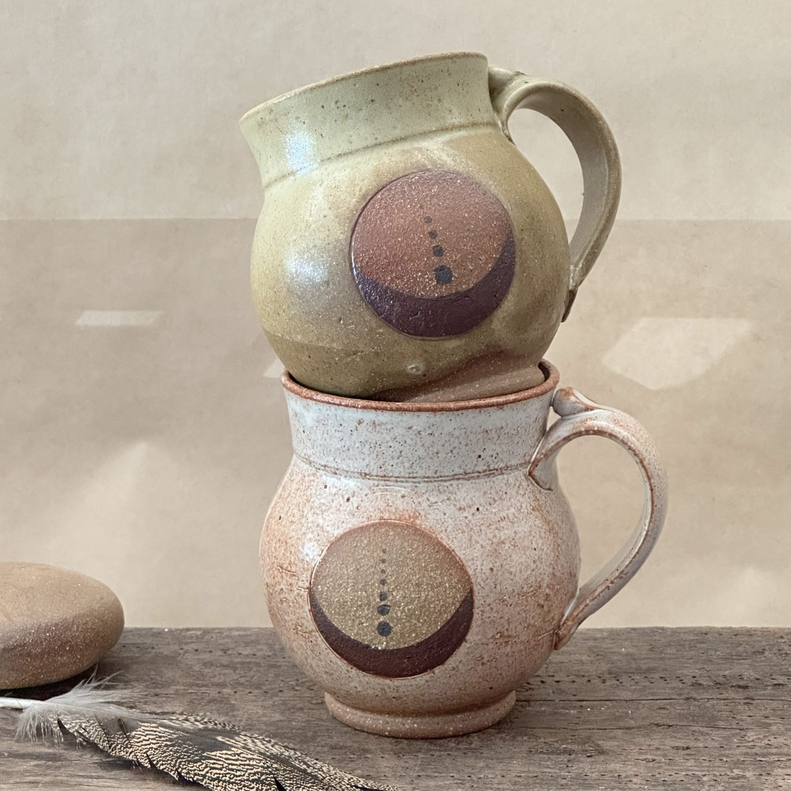 GODDESS MUG | STONE GLAZE | MOON AND PLANETS ALIGN - Image 5