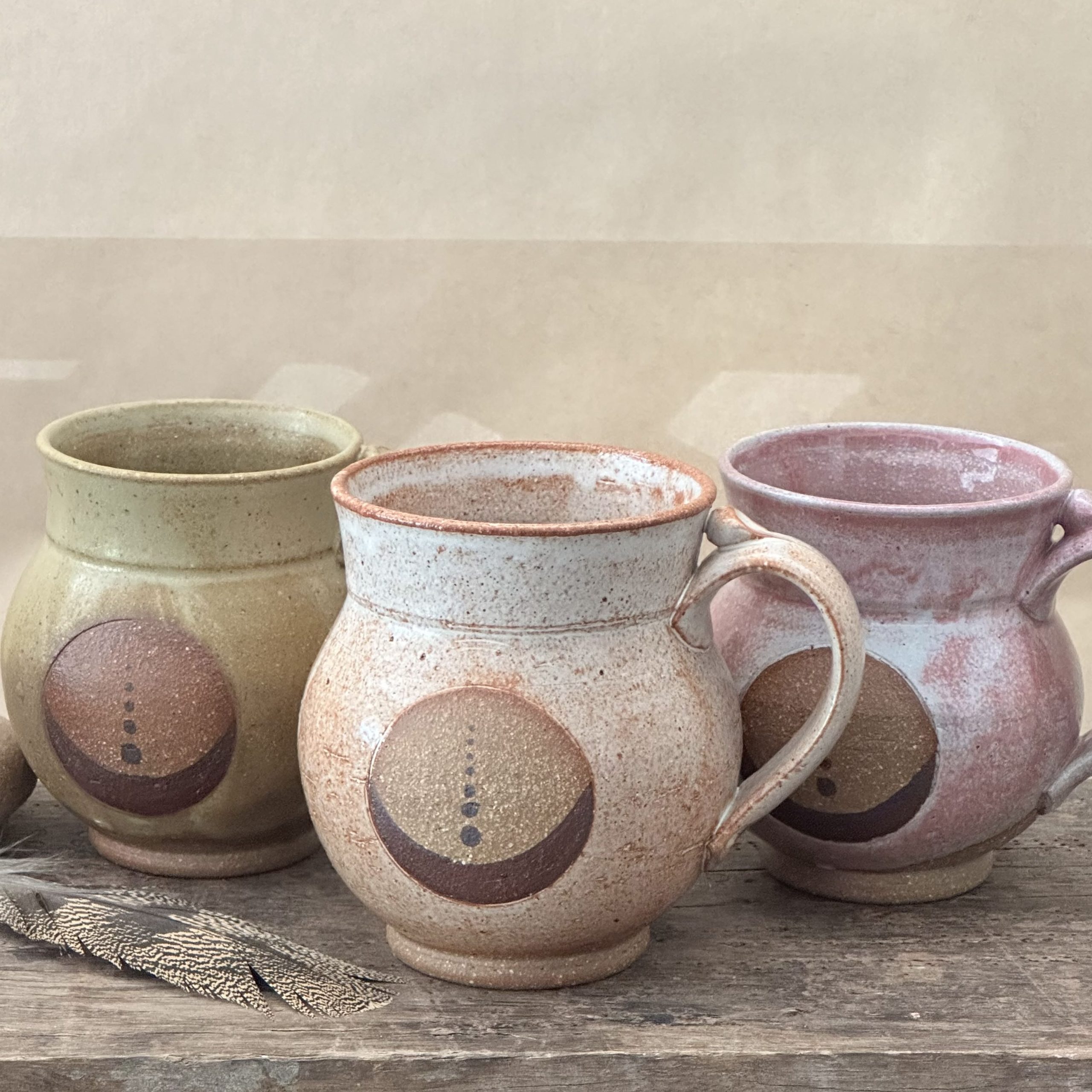 GODDESS MUG | SANDSTONE GLAZE | MOON AND PLANETS ALIGN - Image 7