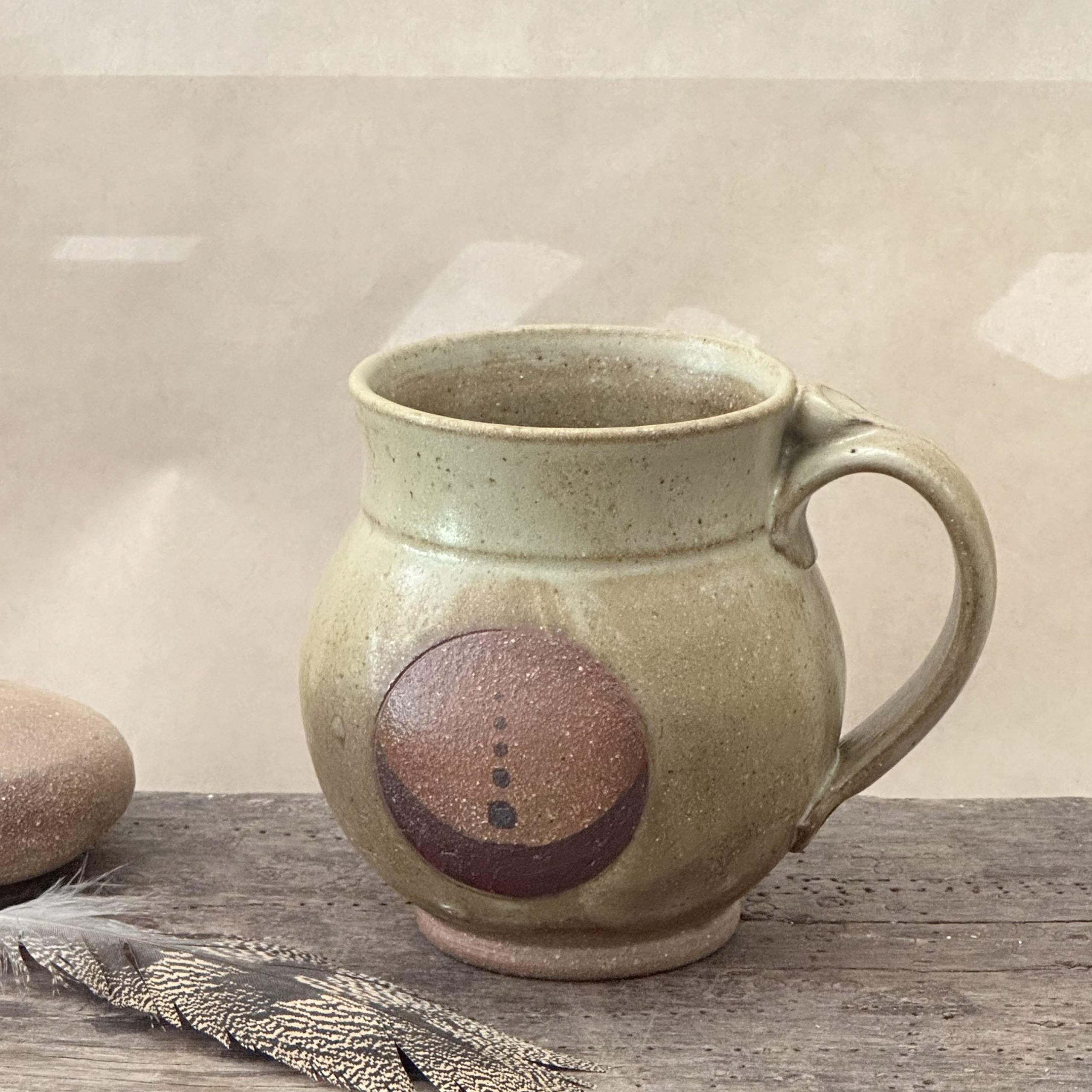 GODDESS MUG | STONE GLAZE | MOON AND PLANETS ALIGN
