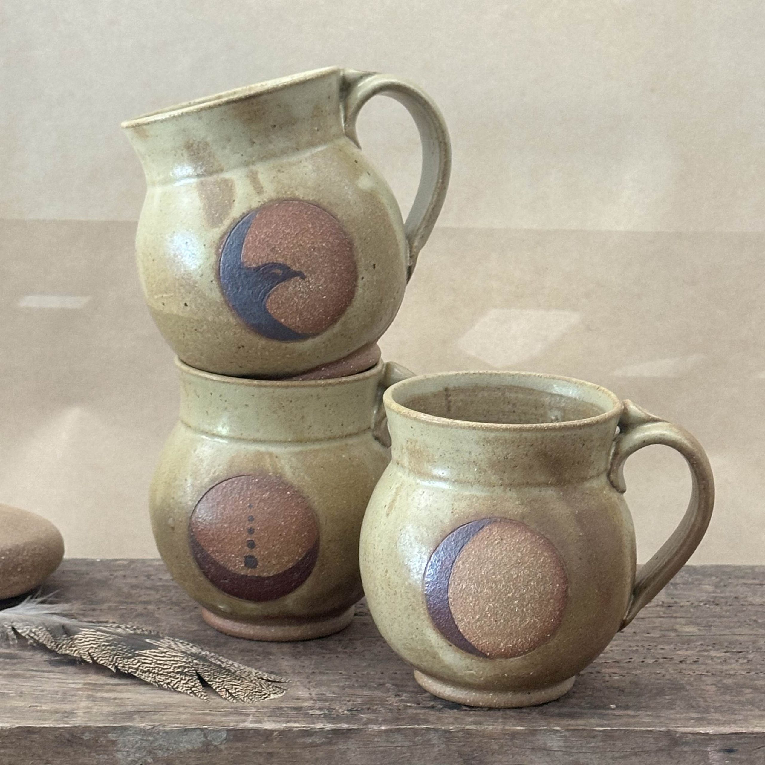 GODDESS MUG | STONE GLAZE | MOON - Image 5