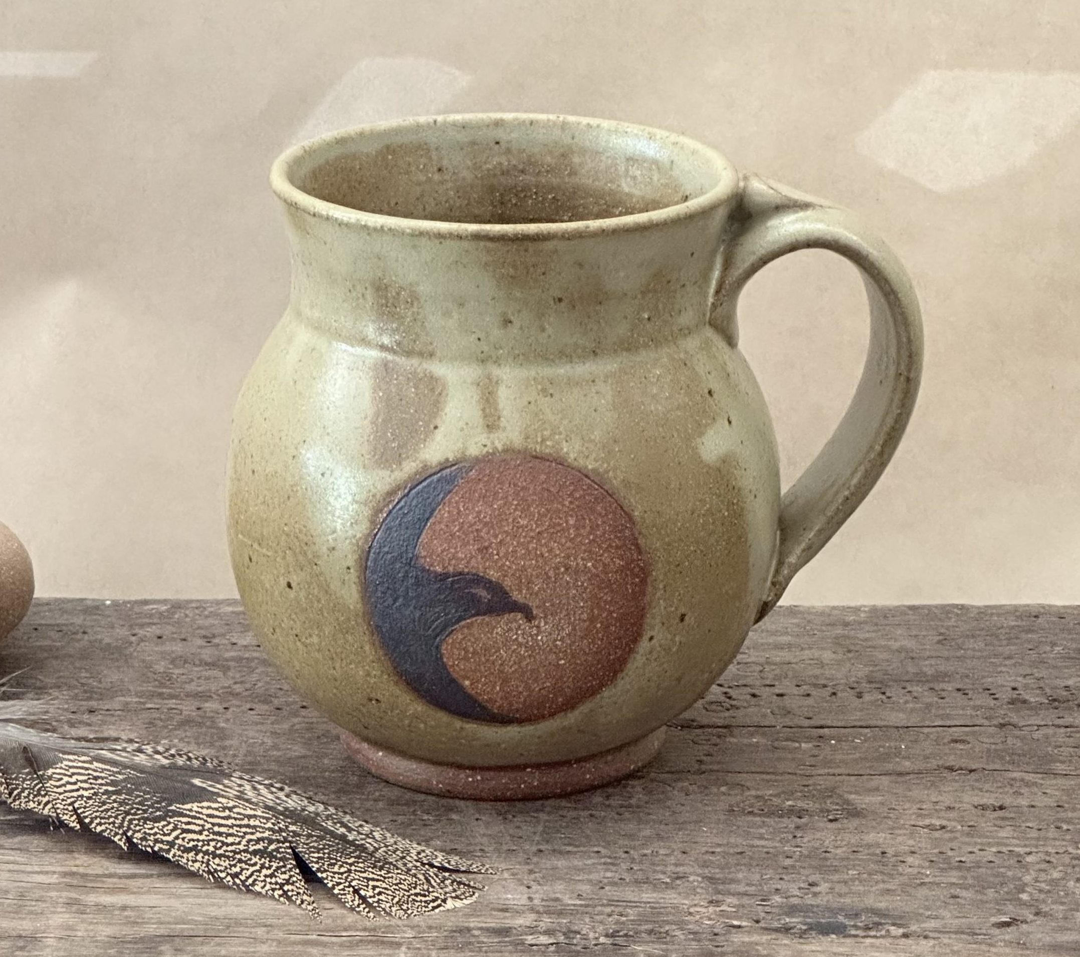 GODDESS MUG | STONE GLAZE | MOON EAGLE