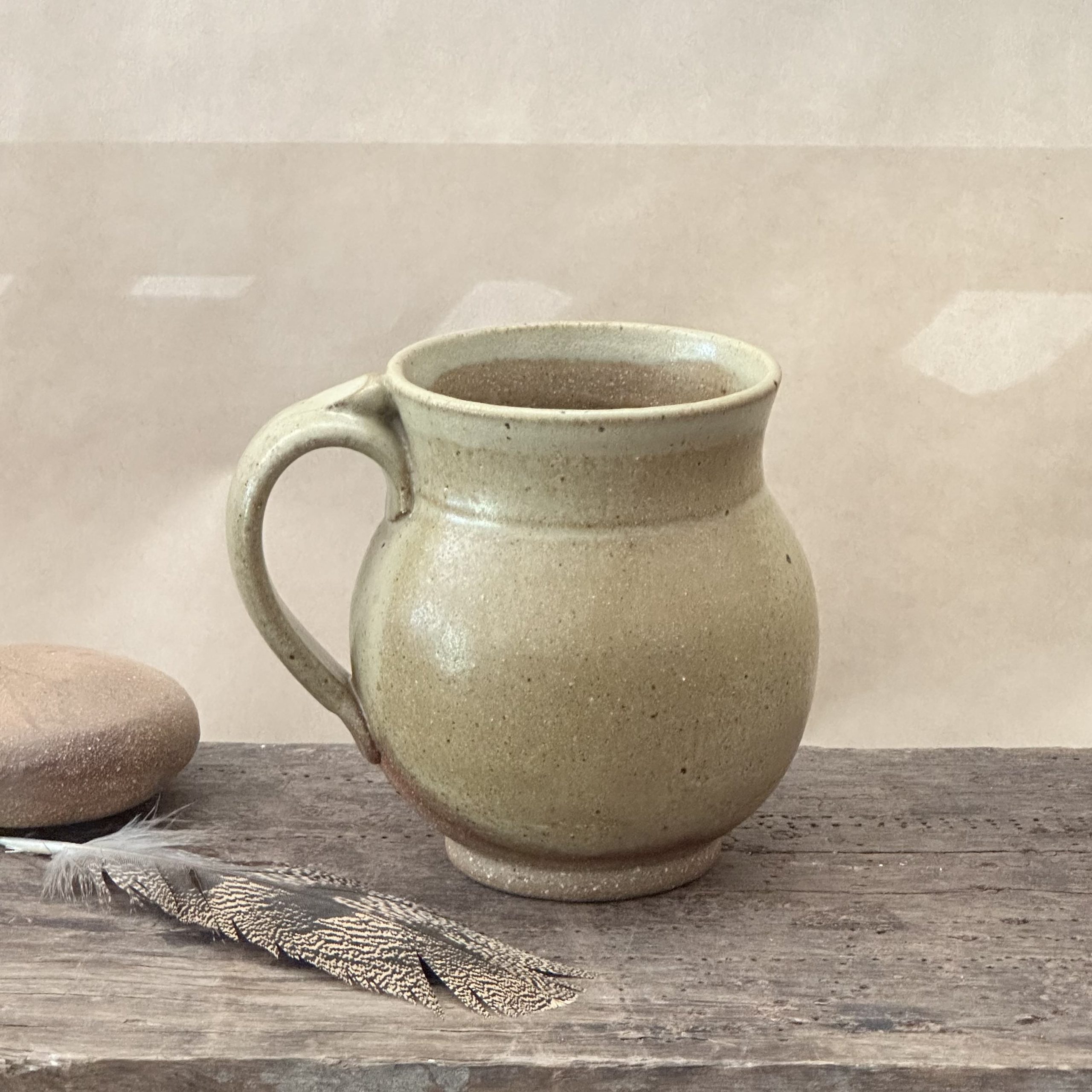 GODDESS MUG | STONE GLAZE | MOON EAGLE - Image 3