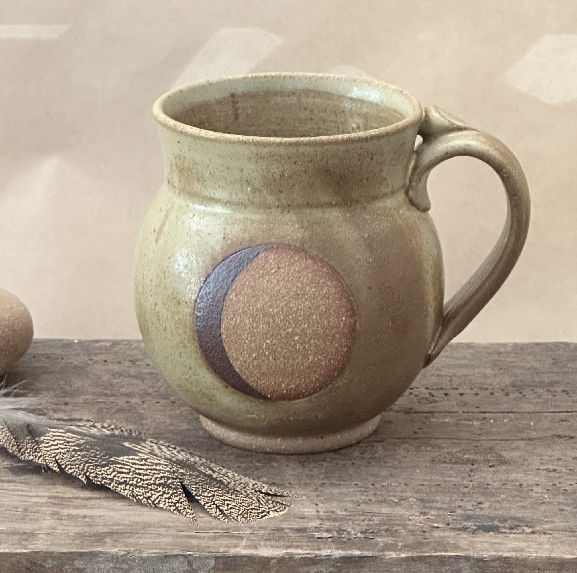 GODDESS MUG | STONE GLAZE | MOON