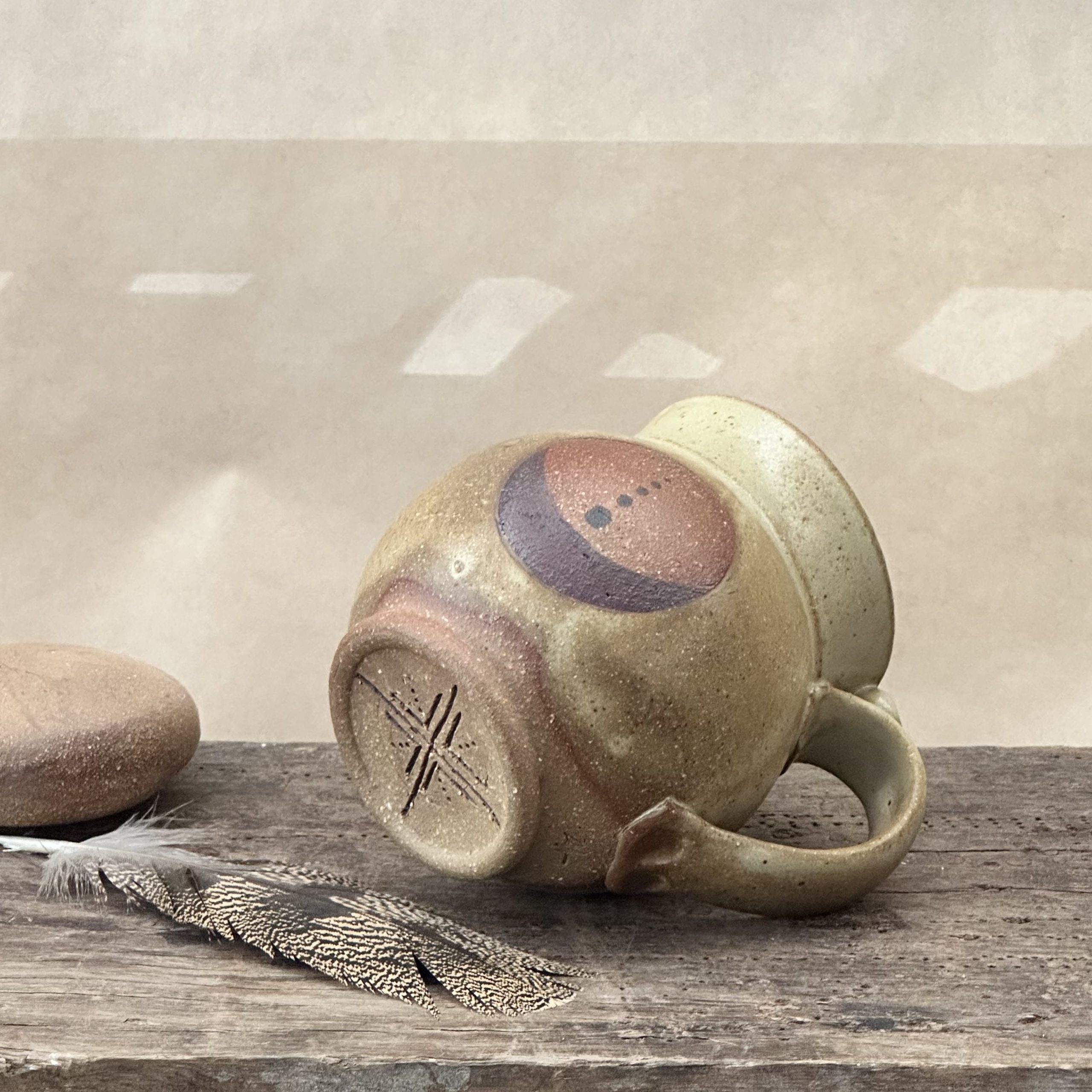 GODDESS MUG | STONE GLAZE | MOON AND PLANETS ALIGN - Image 2