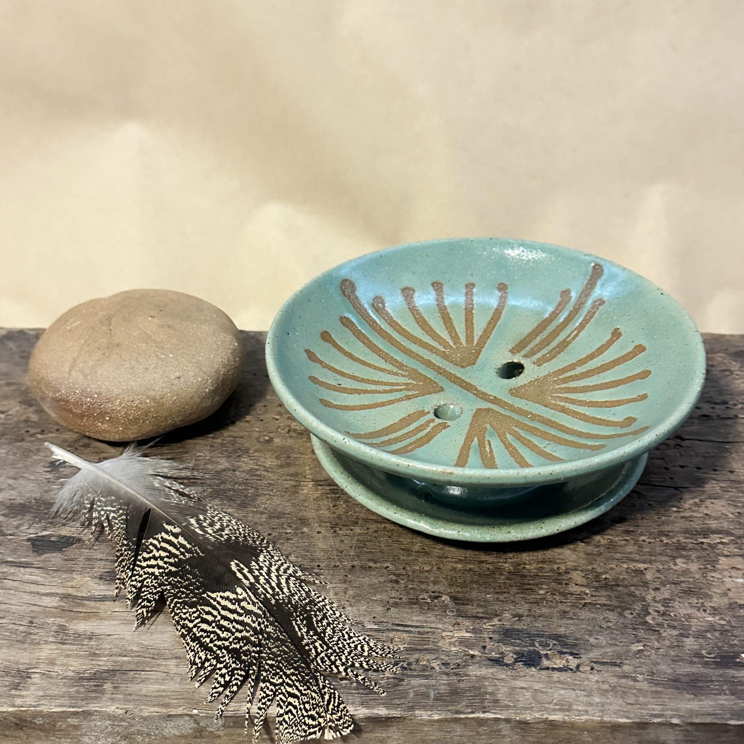 SOAP DISH | GREEN EARTH | TRIBAL - Image 2